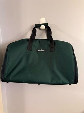 Halfday Green Garment Duffel Bag Convertible Travel Carry On Suit Bag Weekender